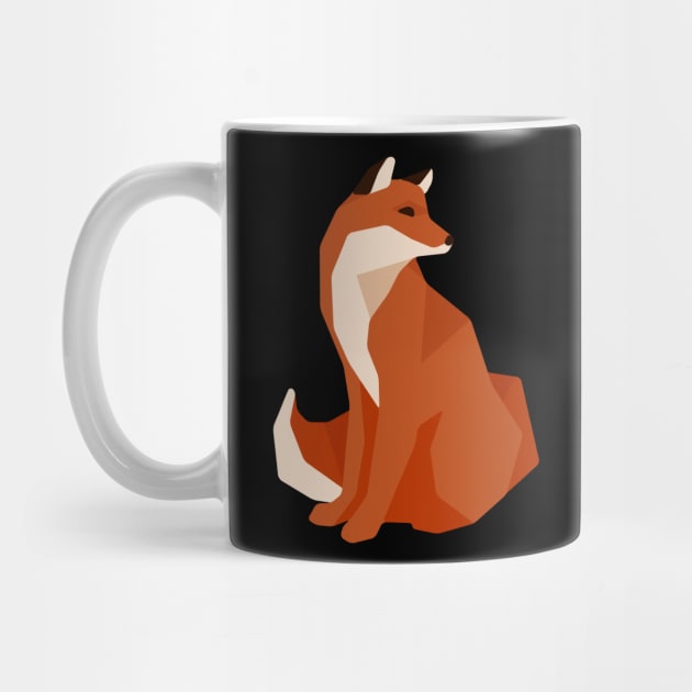 Polygon fox by madeinchorley